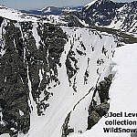 Top section of Taylor Glacier, showing 60 degree crux section.