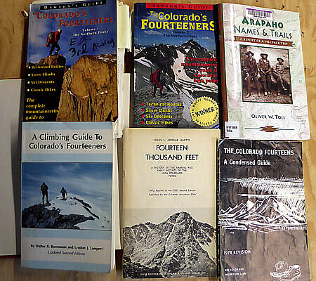 Colorado fourteener books