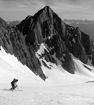 Skiing Mount Wilson
